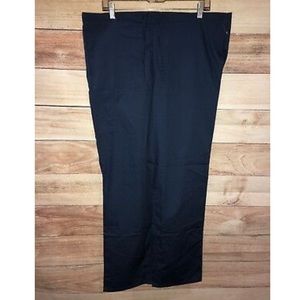 Scrub Zone Womens Navy Blue Scrub Bottoms Small